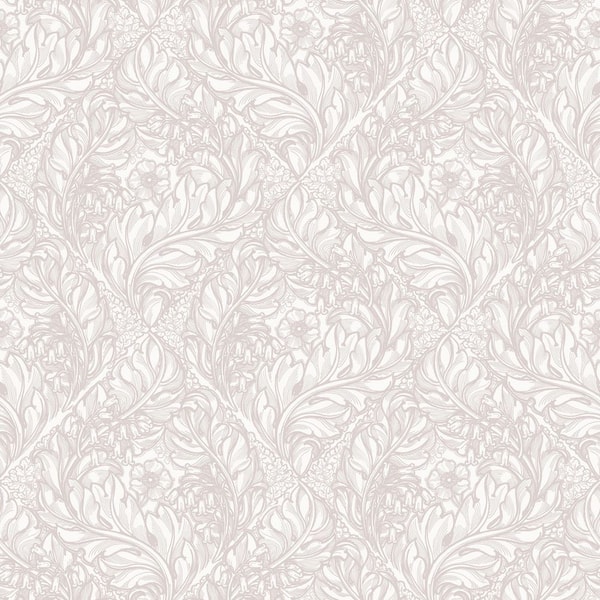 Unbranded Llewelyn-Bowen Off The Wall Pink Floral Rambleicious Matte Finish Non-Pasted Non-Woven Wallpaper Sample
