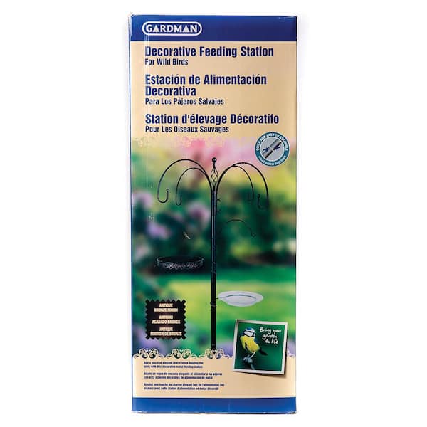 Gardman Antique Bronze Feeding Station
