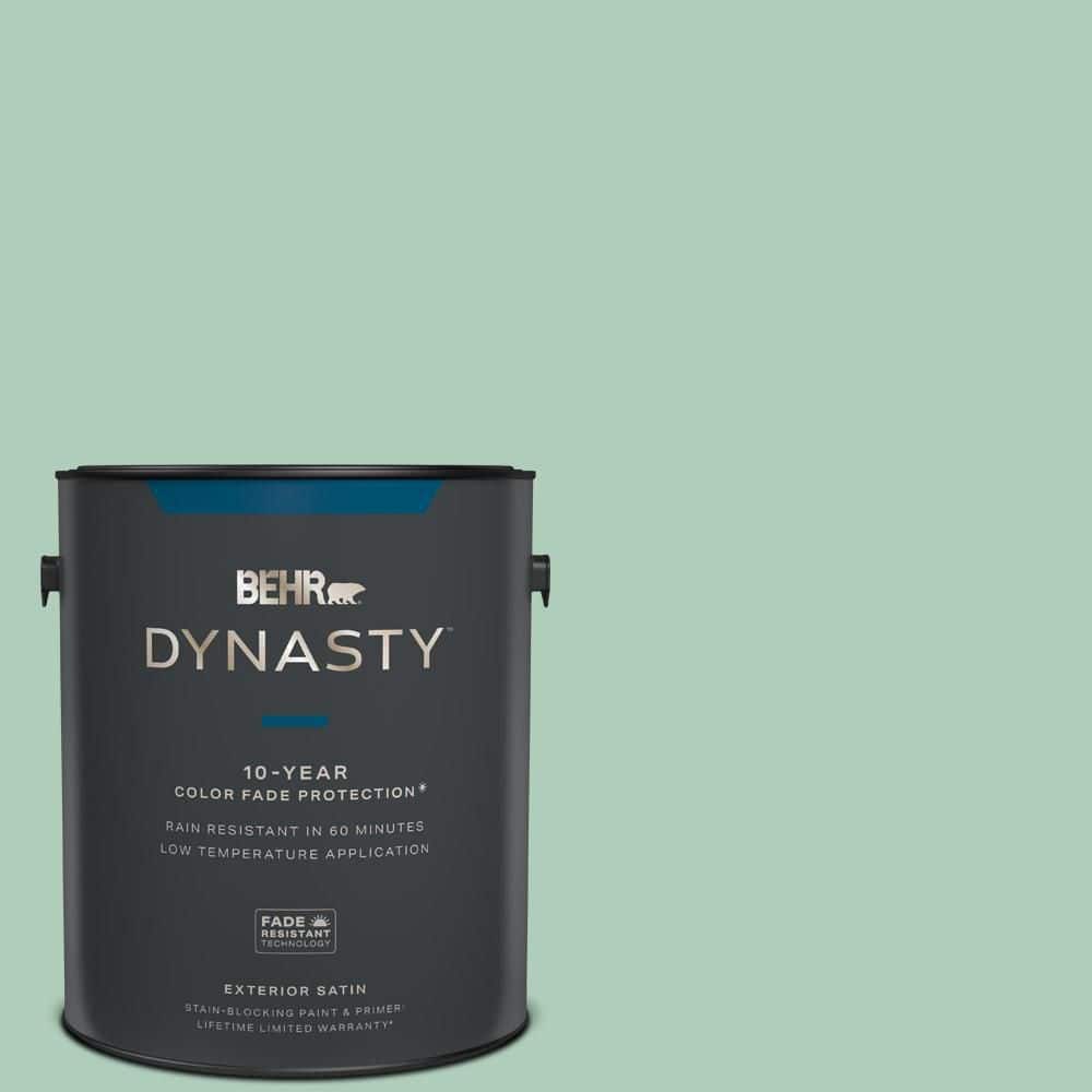 BEHR DYNASTY 1 gal. T1312 Jazzy Jade Satin Exterior StainBlocking