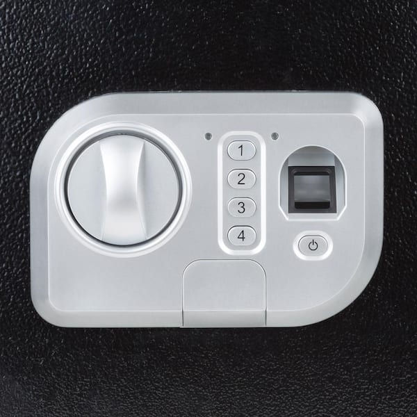 0.6 cu. ft. Fingerprint and Digital Lock Steel Safe 0.6 cu. ft. Fingerprint and Digital Lock Steel Safe