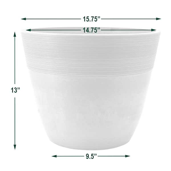 Arcadia Garden Etched Pot Planter Arcadia Garden Etched Pot Planter