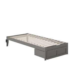 AFI Colorado In Grey Twin Extra Long Bed With USB Turbo Charger And ...