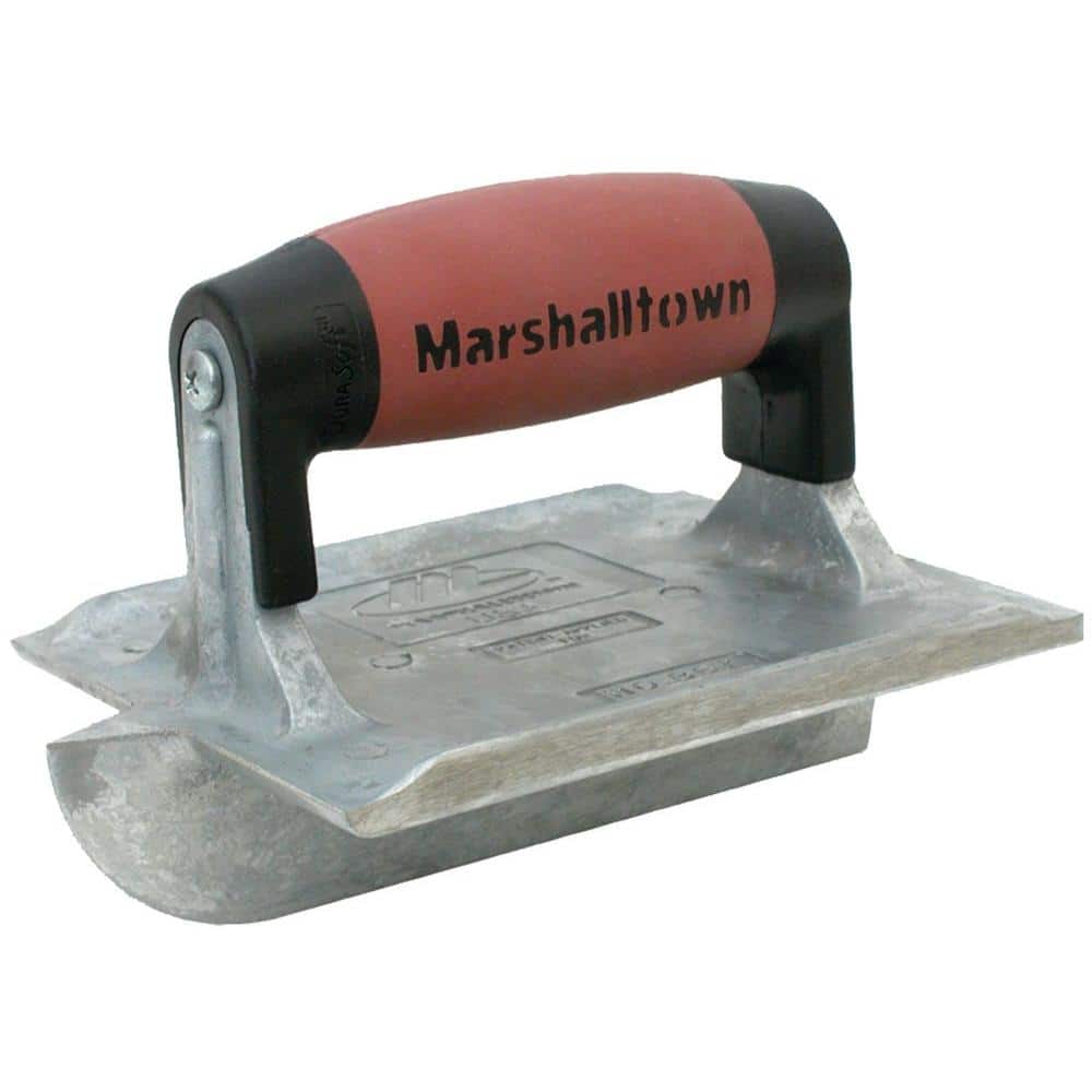 MARSHALLTOWN Zinc 6 in. x 4-3/8 in. Groover