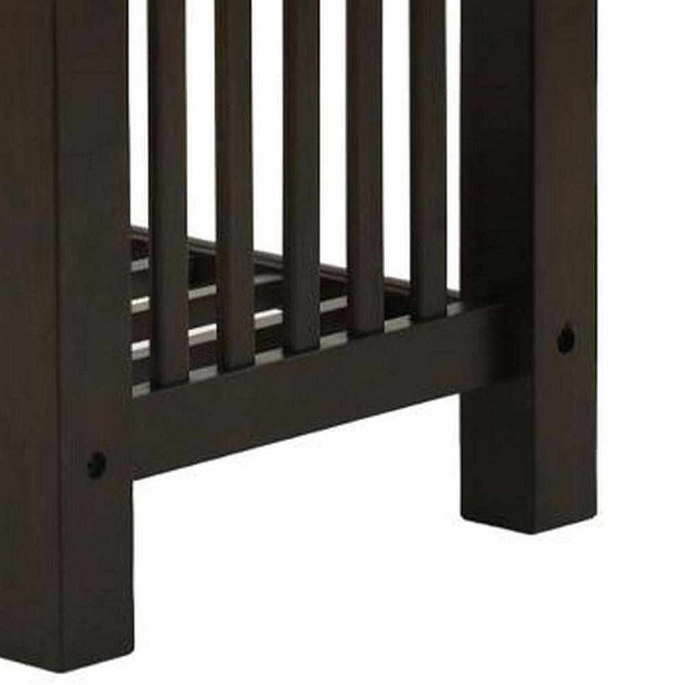 26 in. Brown and White Square Marble End Table with Bottom Shelf - thumbnail 5