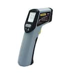 Laser Temperature Infrared Thermometer Gun with 8:1 Spot Ratio, Max Temp 608 Degree with Backlit LCD display