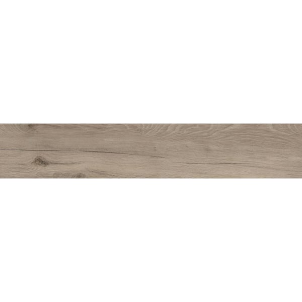 VitrA Craft Oak 8 in. x 48 in. Glazed Porcelain Floor and Wall Tile (10 ...