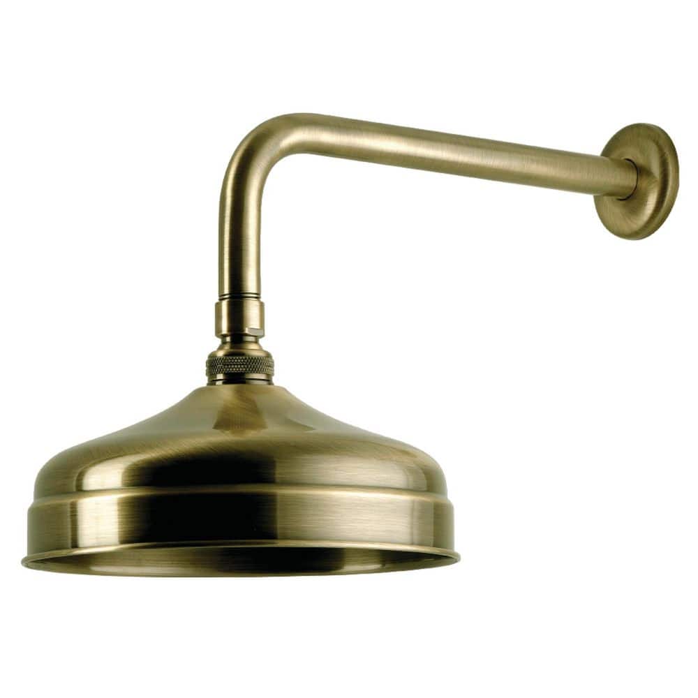 Kingston Brass Trimscape 1-Spray 8 in. Wall Mount Rain Spray