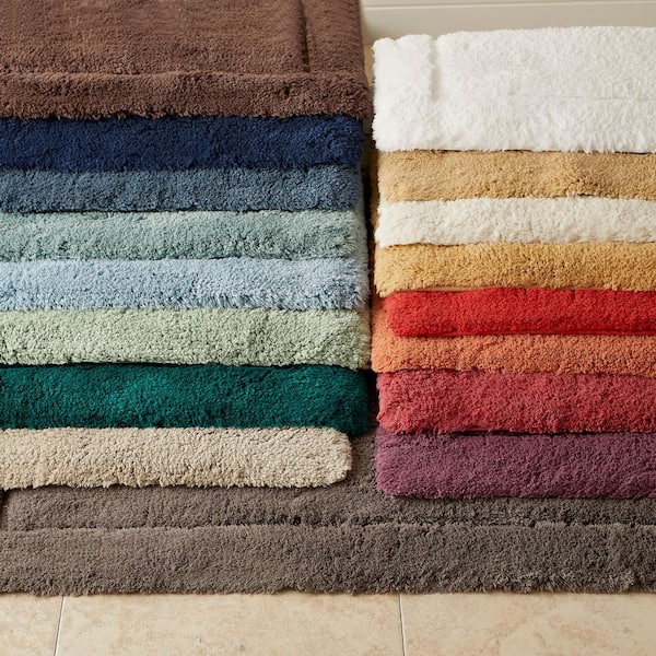American Soft Linen Bath Mat Non Slip, 20 Inch By 34 Inch, 100% Cotton Bath  Rugs For Bathroom, Brown : Target