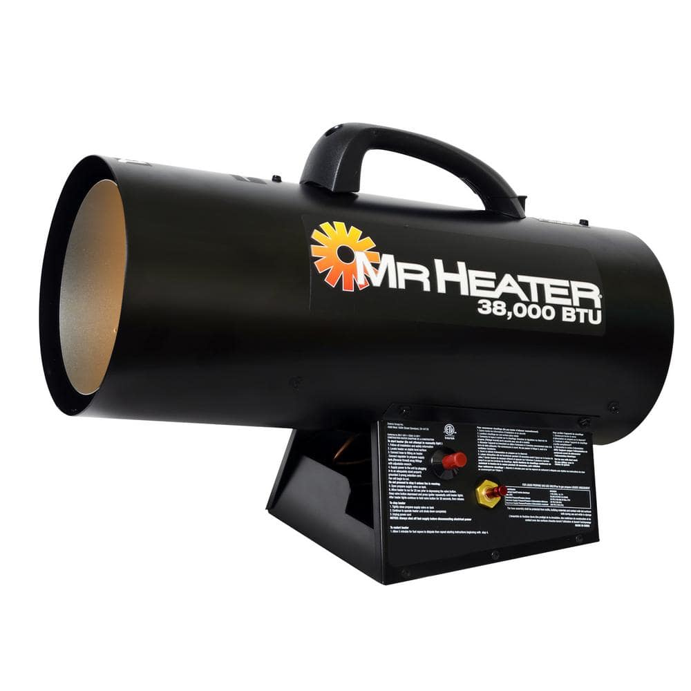 38,000 BTU Forced Air Propane Outdoor Space Heater with Quiet Burner Technology price history on PriceWatchPro