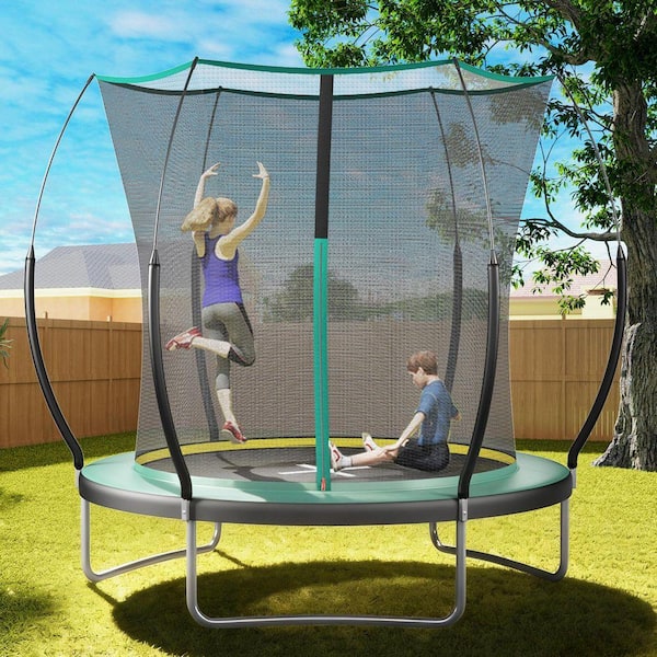 ToolCat 8 ft. Springfree Trampoline - Silent Bungee Bounce,No Gap
