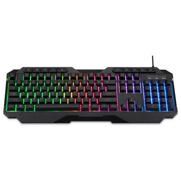 iLive 4-in-1 Gaming Bundle, Gaming Keyboard, Gaming Mouse, Gaming