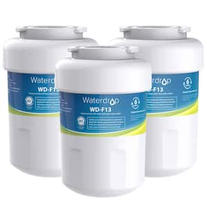 WDS-MWF Replacement for GE MWF Refrigerator Water Filter, 3 Filters (Package may vary)