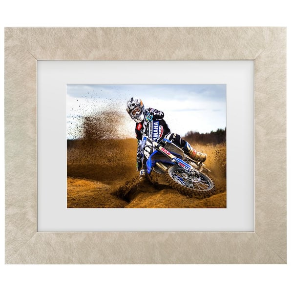 Trademark Fine Art Attila Szabo Desert King Matted Framed Photography Wall Art 14.5 in. x 17.5 in.