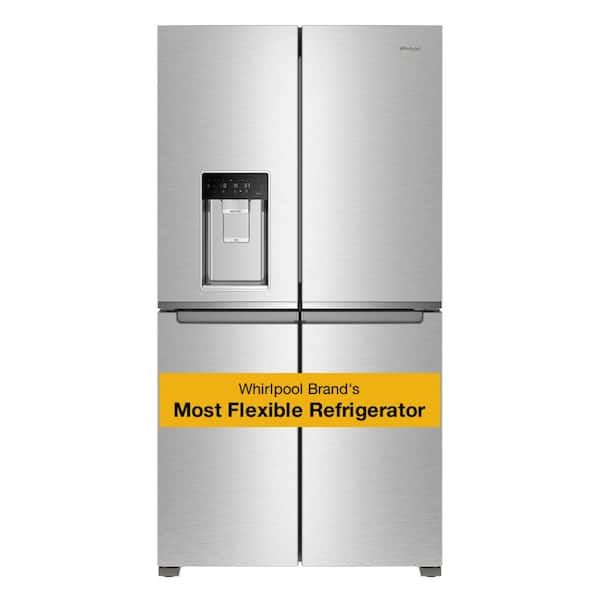 36 in. 19.2 cu. ft. Counter Depth French Door Refrigerator in Fingerprint Resistant Stainless Steel