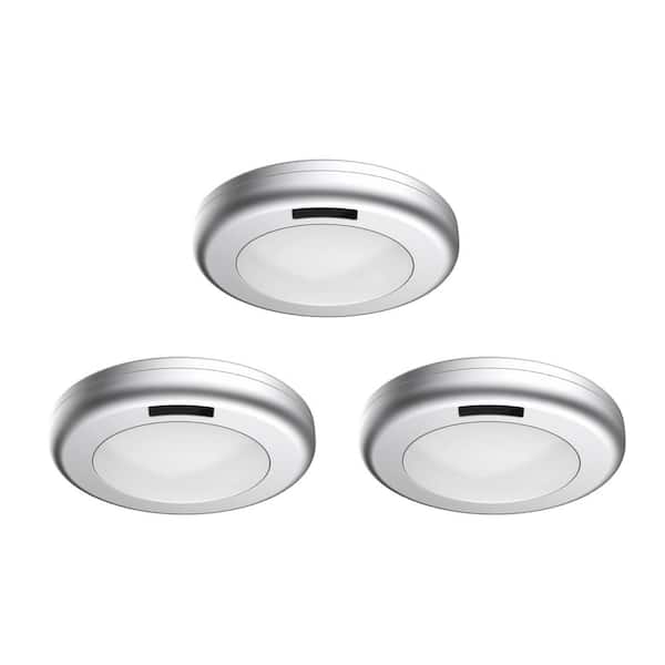 3-Light LED Puck Light Kit