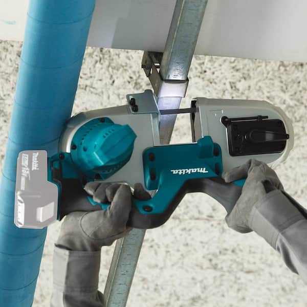 Makita 18V LXT Lithium-Ion Cordless Compact Band Saw Tool Only XBP03Z  The Home Depot