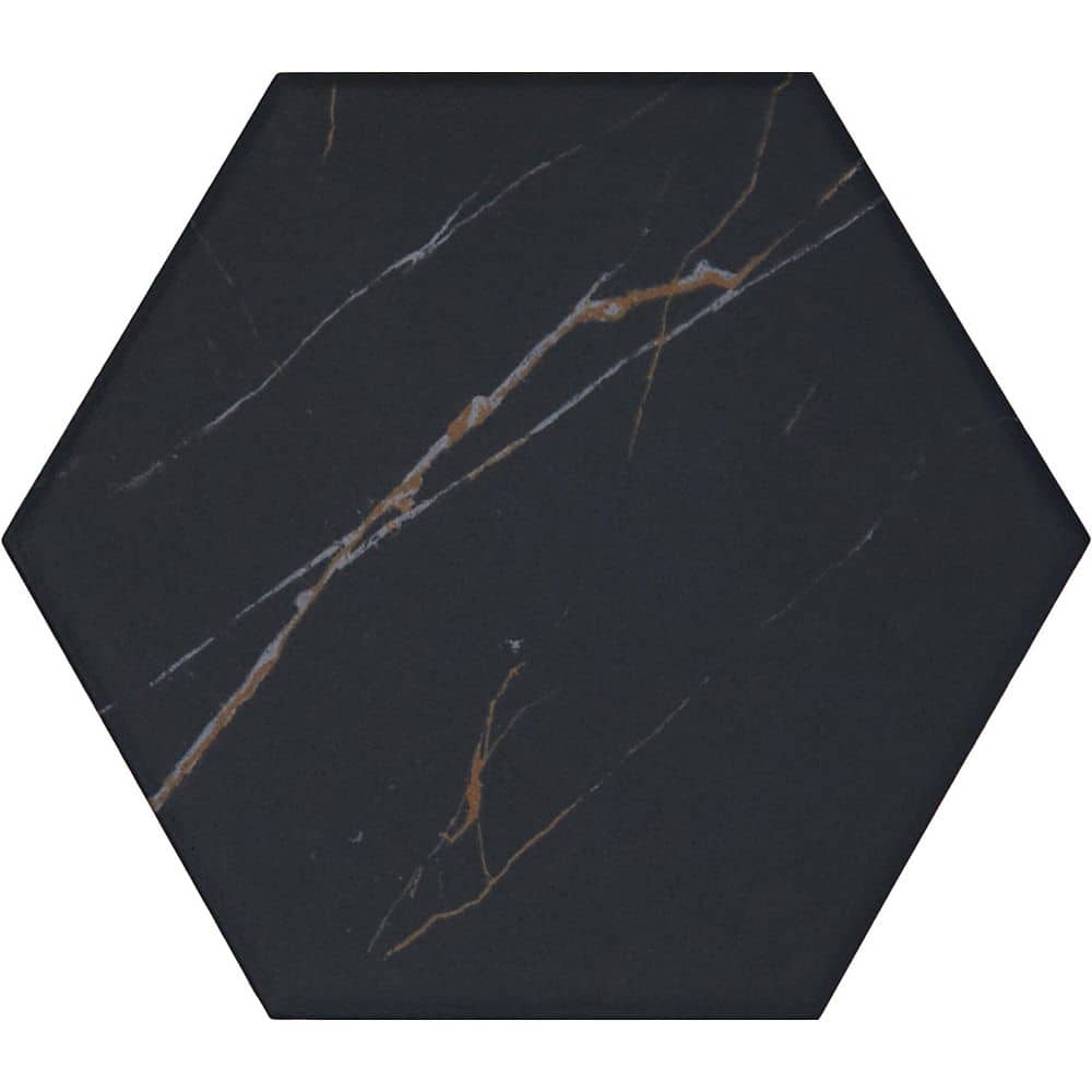 Lexstone Cinder 8 in. x 9 in. Matte Porcelain Hexagon Tile Sample price history on PriceWatchPro