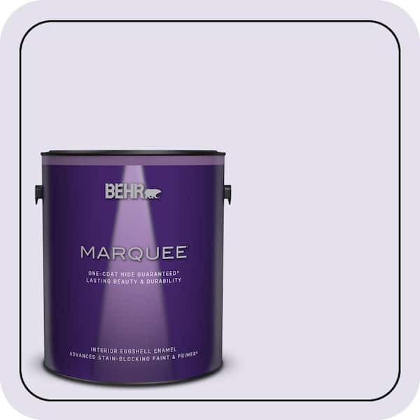 BEHR MARQUEE 1 gal. #650C-2 Powdery Mist Eggshell Enamel Interior Paint & Primer