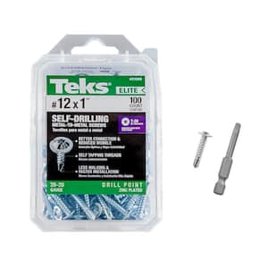 Teks #8 x 1/2 in. Star Drive Low Profile Head Self Tapping Drill