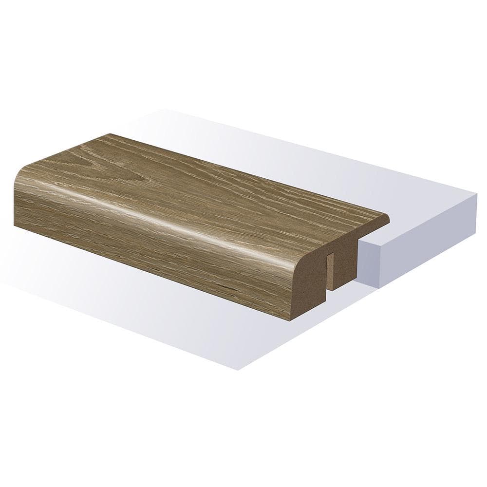 Vast Citadel-Rivoli End Cap 0.6 in T x 1.465 in. W x 94 in. L Smooth Wood Look Laminate Moulding/Trim price history on PriceWatchPro