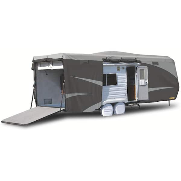 ADCO Toy Hauler Designer Series SFS Aqua Shed Top/Gray Polypropylene Sides