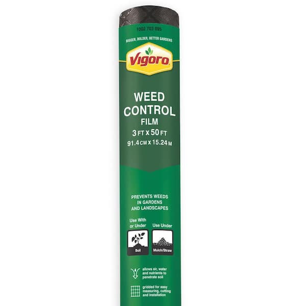 3 ft. x 50 ft. WeedBlock Weed Barrier Landscape Fabric with Microfunnels