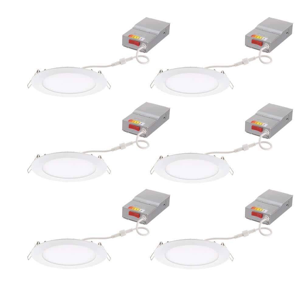 5'' White Aluminum Switchable LED Downlight for Indoor/Outdoor
