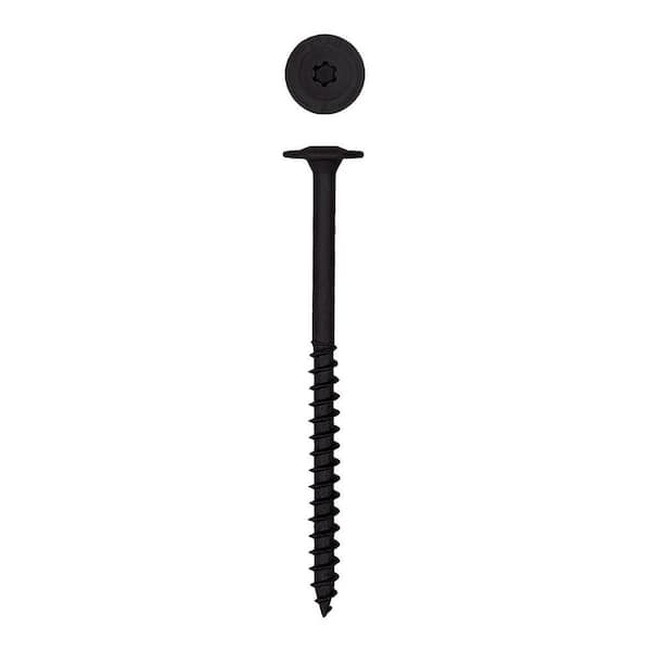 1/4 in. x 4 in. Exterior Washer Head Structural Wood Lag Screws Powerlags Torx T-Star (50 Each) Bit Included