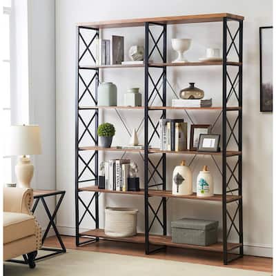 Wall Mounted Home Office Furniture, Severus 3 Tier Etagere Bookcase
