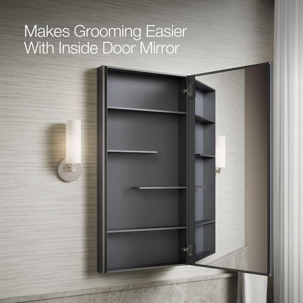 KOHLER Maxstow 20 in. x 40 in. Surface-Mount Medicine Cabinet with
