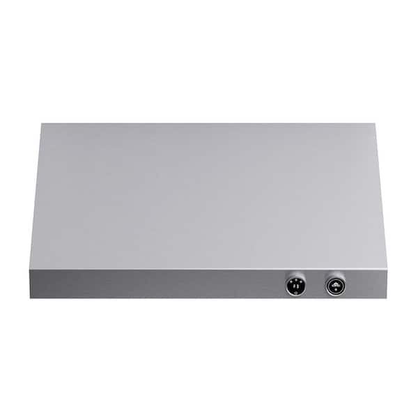 Biagio 36 in. 600 CFM Ducted Wall Mounted Range Hood in Stainless Steel
