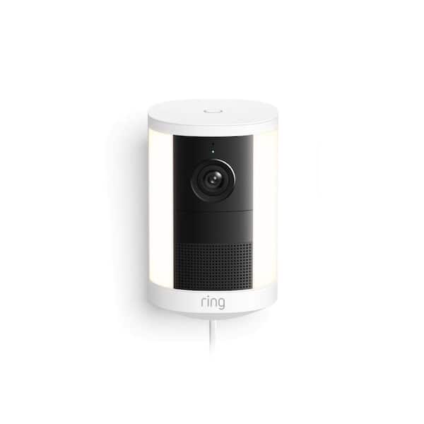 Spotlight Cam 2K, Plug-In - Security Camera, Retinal 2K Video, 6x Enhanced Zoom, Motion-Activated Spotlights, White