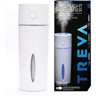 Treva Drop Light Humidifier (150 ml Capacity) USB Only with Light
