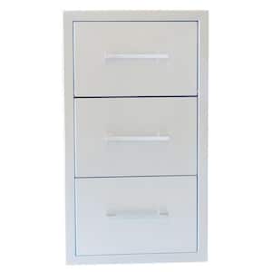 Signature Series 17 in. Beveled Frame Paper Towel Drawer Combo
