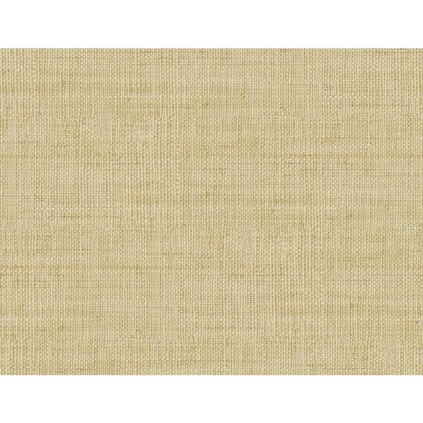 thumbnail interactive-video image 1 of Trussardi Brass Bronze Gold Metallic Stripe Faux Fabric Textured Wallpaper Roll - 27in X 33ft 1 of 2