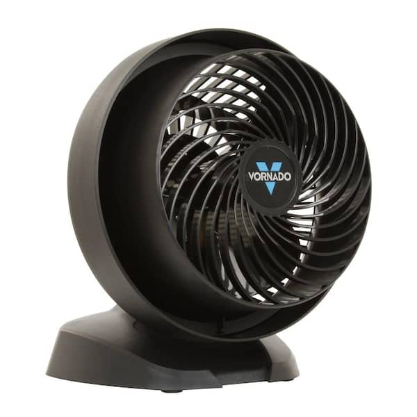 Vornado Air Circulator Electric Table Fan 7 Inch Compact Whole Room Indoor Black 