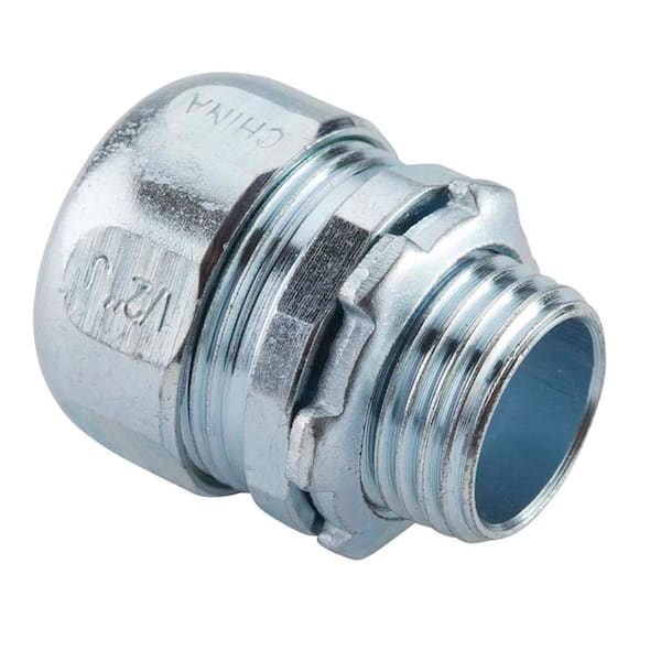 Halex 1 in. Rigid Threadless Compression Conduit Connector - image 3