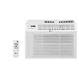 6,000 BTU 115-Volt Window Air Conditioner LW6017R Cools 250 Sq. Ft. with Remote