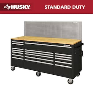 Husky 52 in. W x 24.5 in. D 9-Drawer Standard Duty Mobile