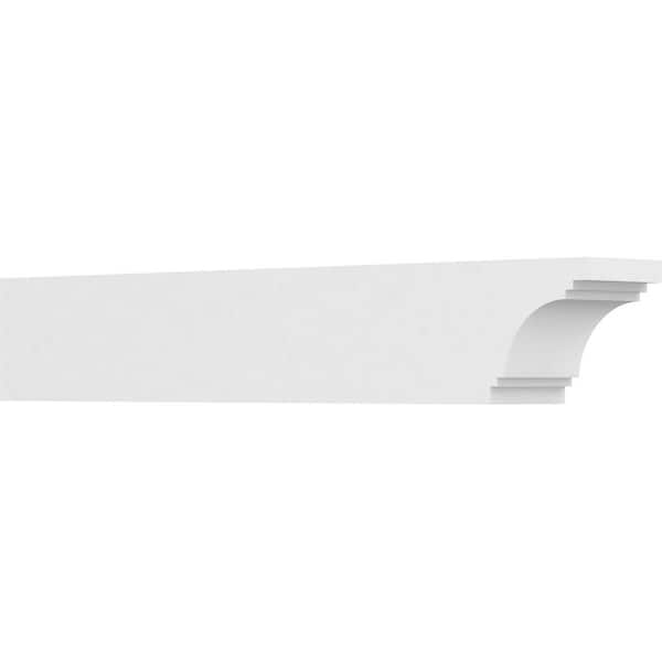 Ekena Millwork 5 in. x 6 in. x 36 in. Pescadero PVC Rafter Tail Brace