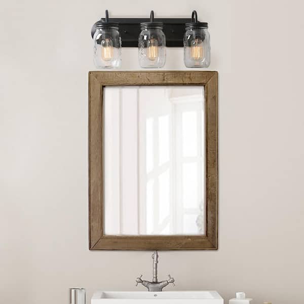 Vanity Light Bathroom Wall Oil-Rubbed Bronze Farmhouse Vintage Industrial Shades Vanity Light Bathroom Wall Oil-Rubbed Bronze Farmhouse Vintage Industrial Shades