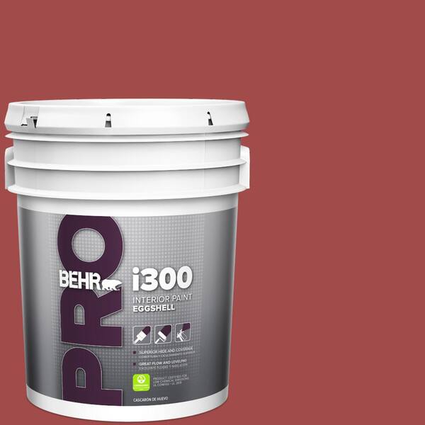 5 gal. #ICC-107 Crimson Eggshell Interior Paint
