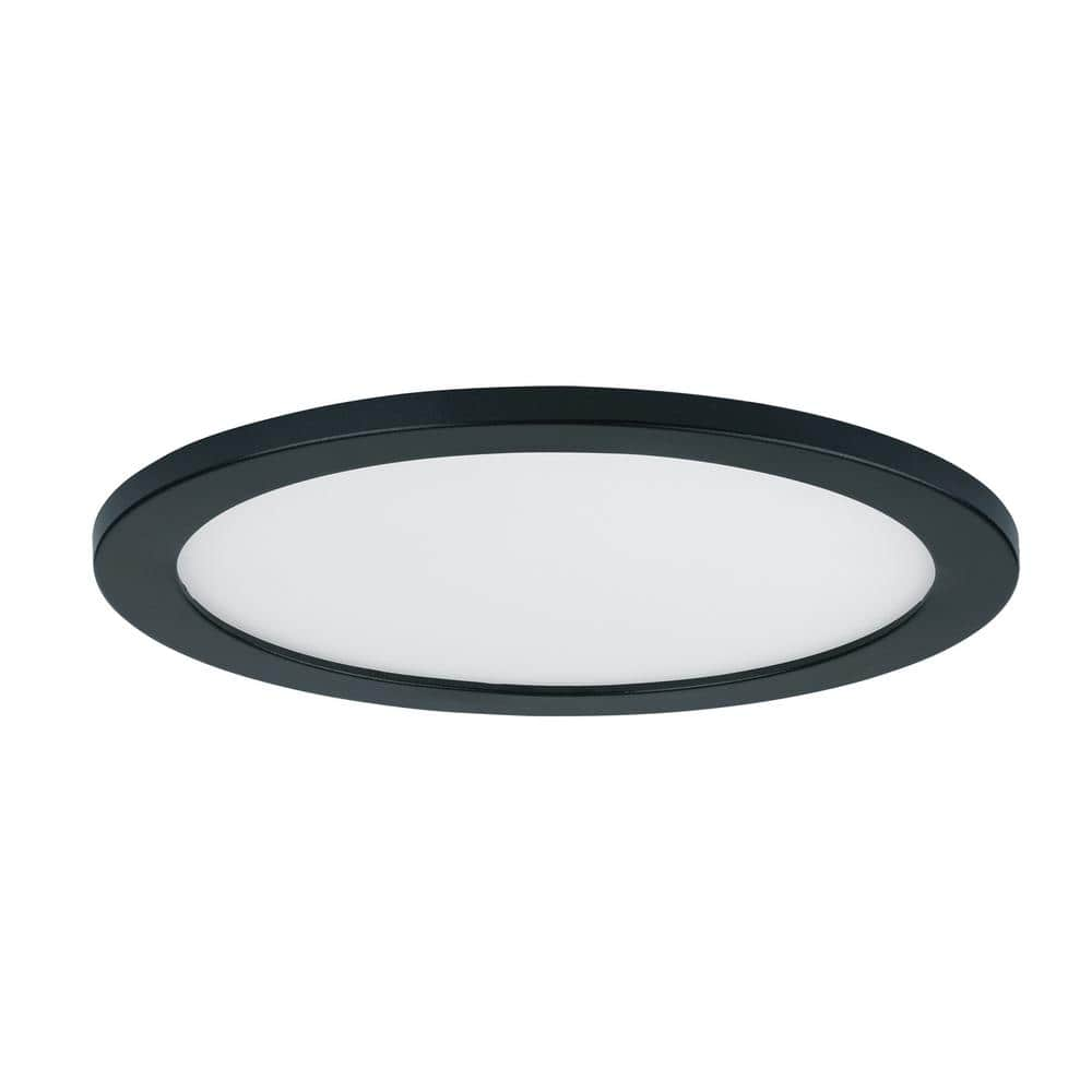 Maxim Lighting Wafer 15 in. RD Integrated LED Surface Flush Mount 3000K ...