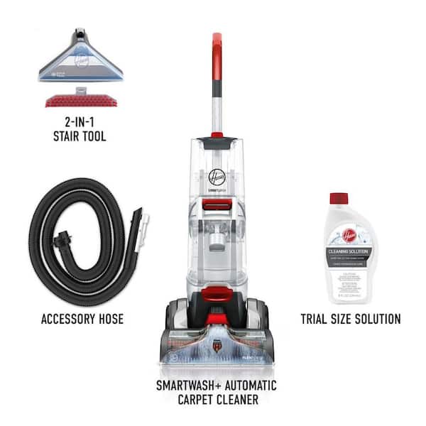 SmartWash Advanced Automatic Corded Upright Carpet Cleaner with 128 oz. Renewal Carpet Cleaning Solution, Everyday Use