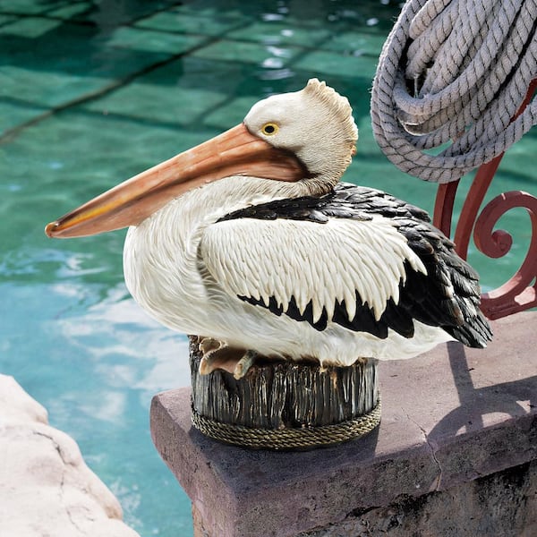 Dock of the Bay Pelican Statue Set (2-Piece)