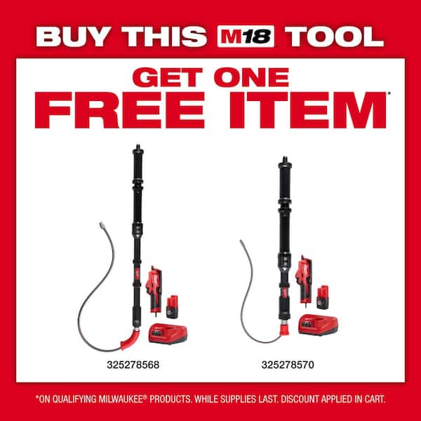 M12 12-Volt Lithium-Ion 65 ft. Ultra Flex Compact Inspection Camera Kit