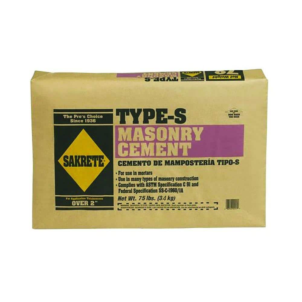 75 lb. Type-S Masonry Cement 65150086