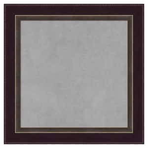 Signore Bronze 20 in. x 20 in Framed Magnetic Board