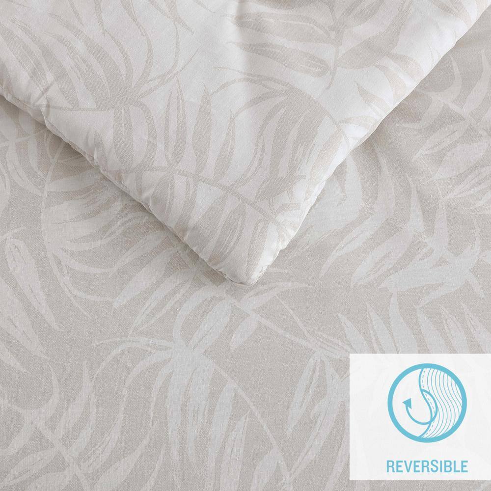 Queen White Cotton Nautical Bedspread Set