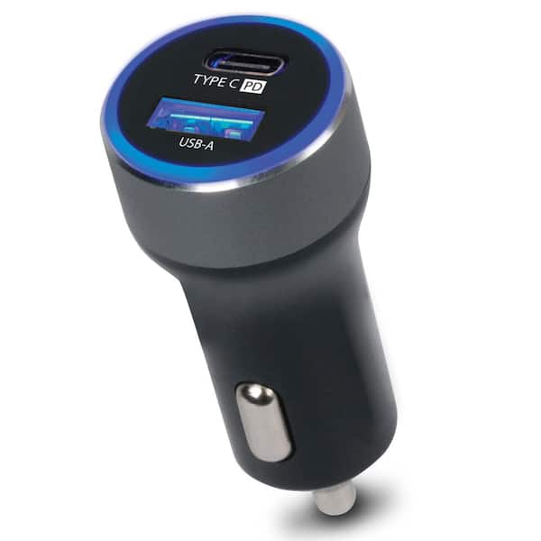 Tech and Go 2-Port Car Charger, PD